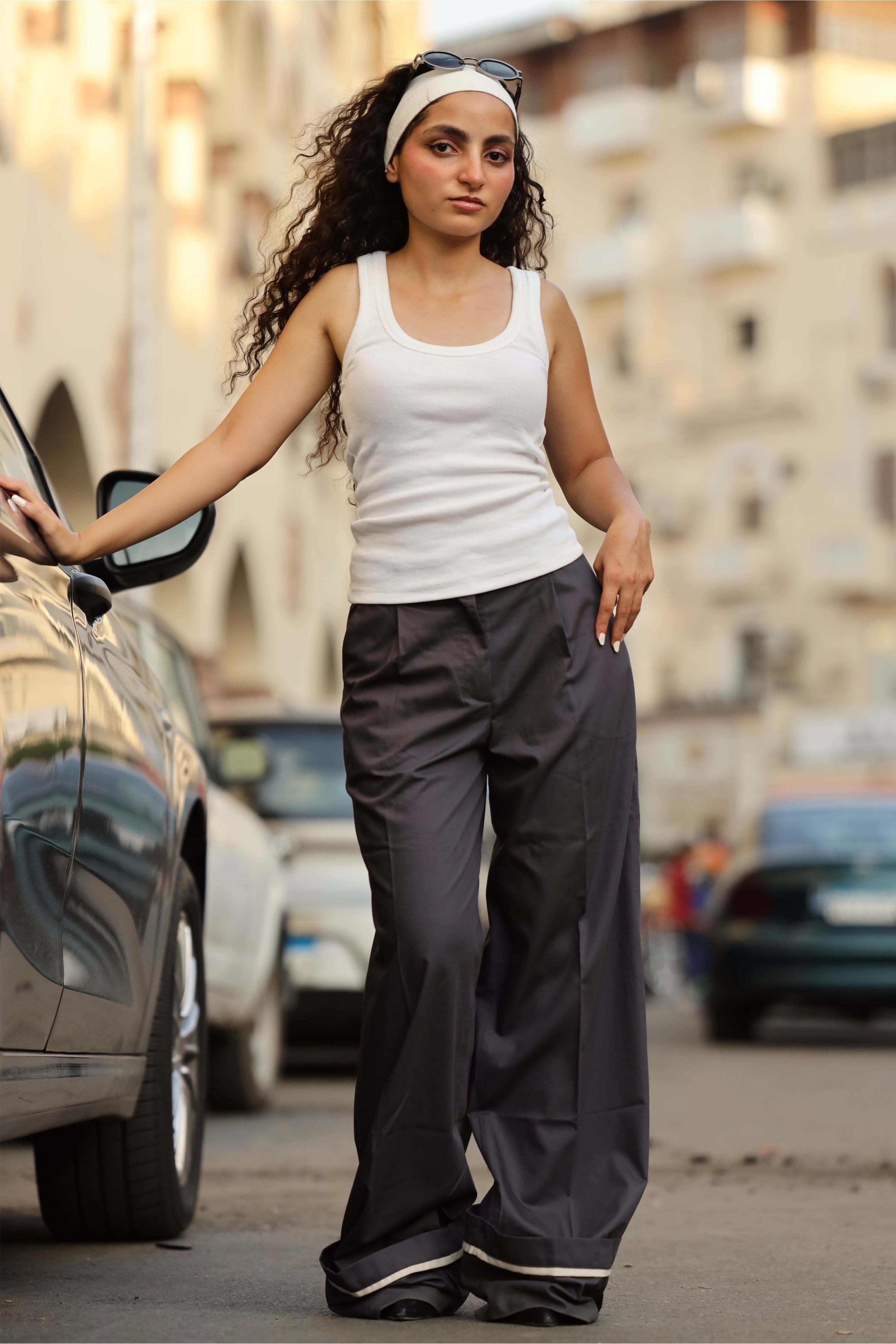Grey Pants