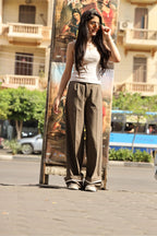 Brownish Olive Pants
